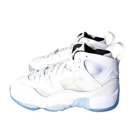 NIKE Air Jordan Jumpman Two Trey "Legend Blue" Sneakers Size 5.5Y - Picture 3 of 7